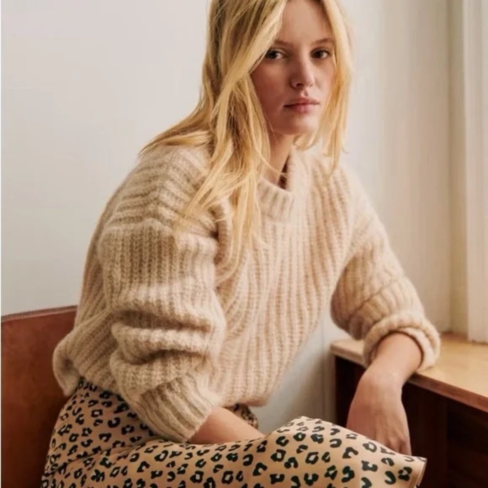 Sezane Jose Jumper Vanilla NWOT